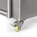Pale-yellow-caster-on-stainless-hopper--fa3ec2e1.webp