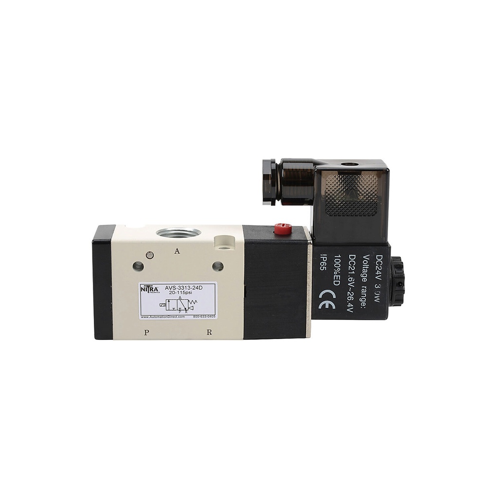 Solenoid Manifold Valve 5-port (4-way), center closed (7 Solenoids)