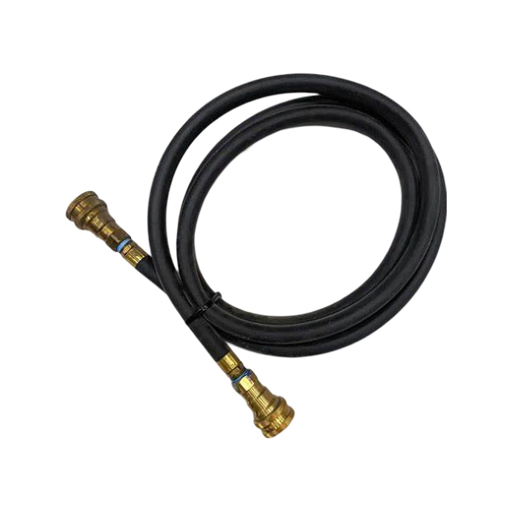Glycol Hose - Black  96" 1.5" SS MT