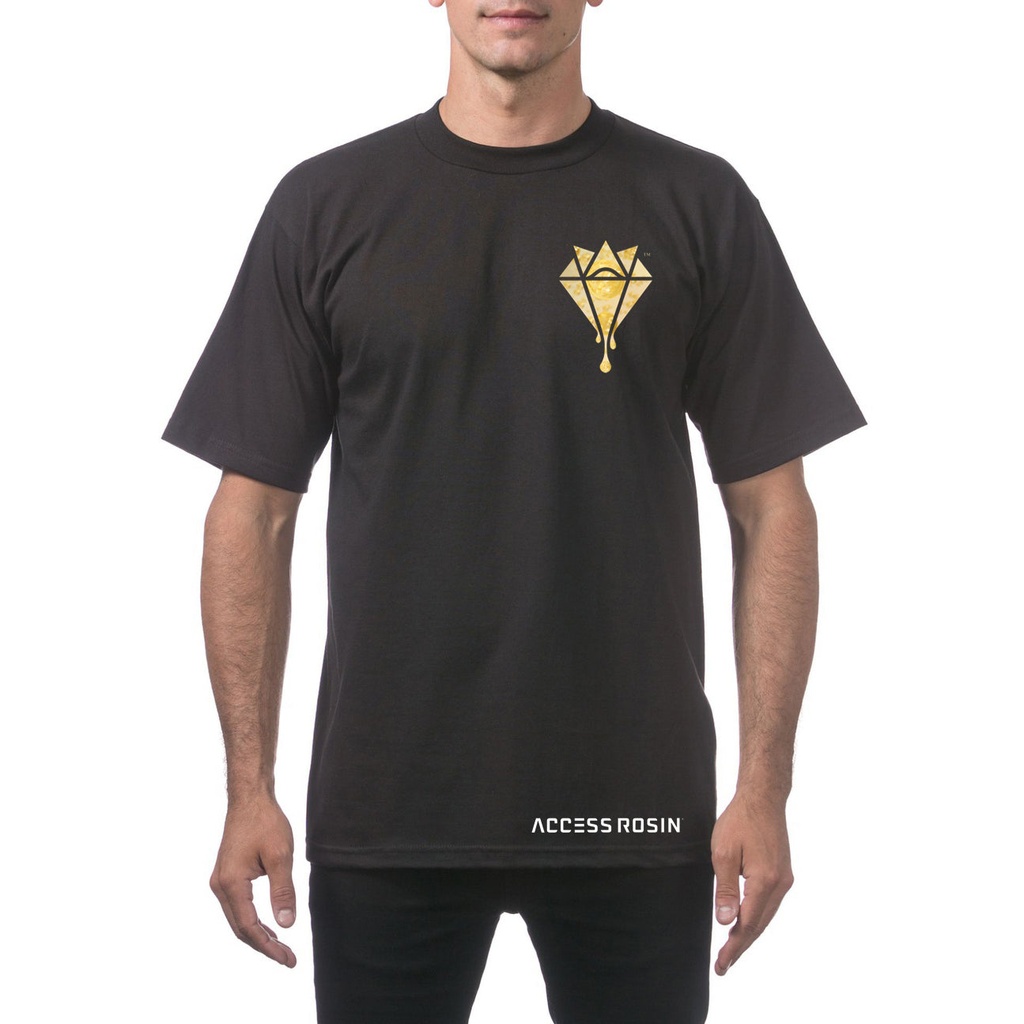 [600100] Shirt / Access Rosin Graphic - Black (Small)