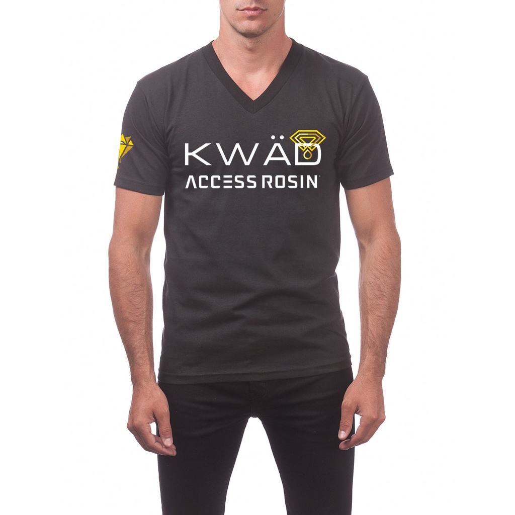 Shirt  / KWAD Logo - V-Neck
