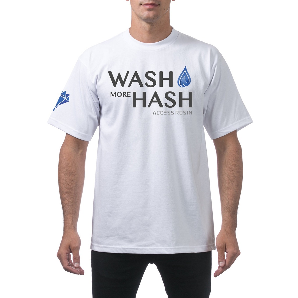 Shirt  / Wash More Hash - White