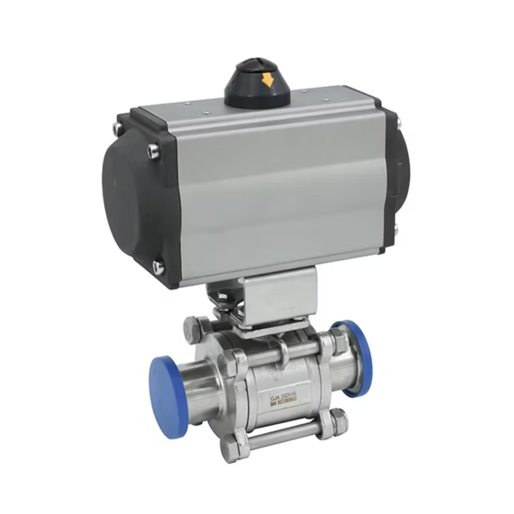 Pneumatic Solenoid Ball Valve (2", 1")