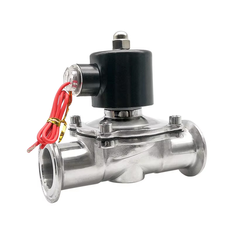 Tri Clamp Electric Solenoid Valve (1.5")