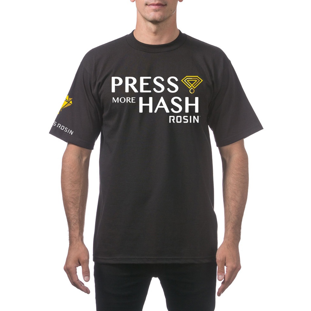 [300021] Shirt  / Press More Hash Rosin - Black
