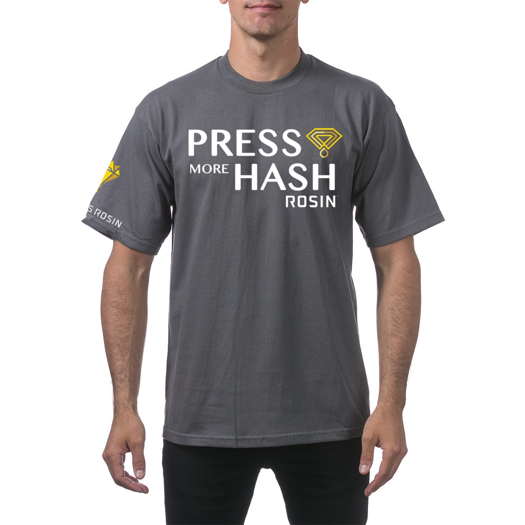 [300022] Shirt  / Press More Hash Rosin - Graphite
